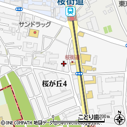 桜街道たかやま眼科周辺の地図