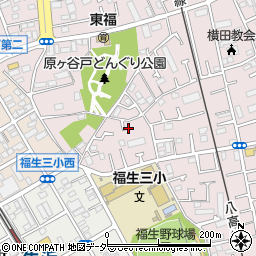 東京都福生市福生2325-6周辺の地図