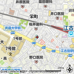 東京都練馬区栄町8周辺の地図