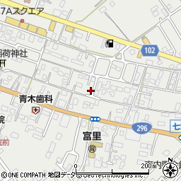 千葉県富里市七栄329-93周辺の地図