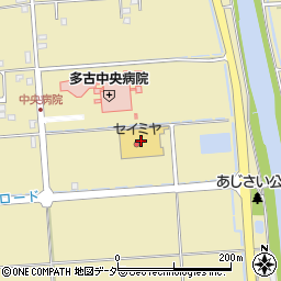 千葉県香取郡多古町多古500周辺の地図
