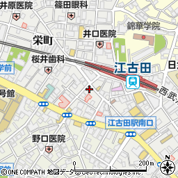 東京都練馬区栄町3-8周辺の地図