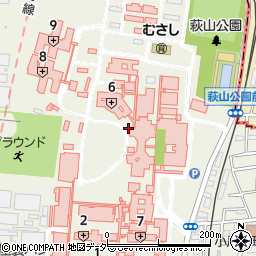 東京都立小平特別支援学校武蔵分教室周辺の地図