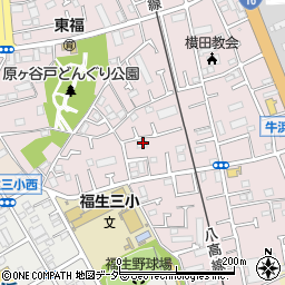 東京都福生市福生2336周辺の地図