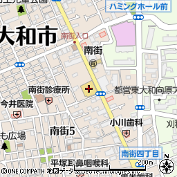 いなげや東大和店周辺の地図