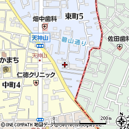 ドーミー東伏見Ｂ棟周辺の地図