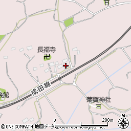 千葉県印旛郡酒々井町上岩橋1657周辺の地図