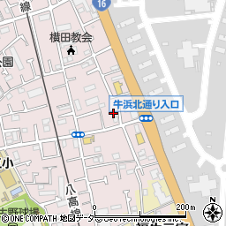 東京都福生市福生2405周辺の地図