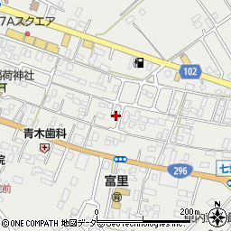 千葉県富里市七栄329-102周辺の地図