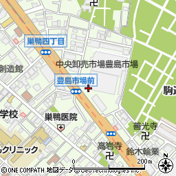 東京豊島青果株式会社　野菜２部周辺の地図