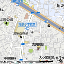 ＭＡＩＮＳＴＡＧＥ池袋周辺の地図