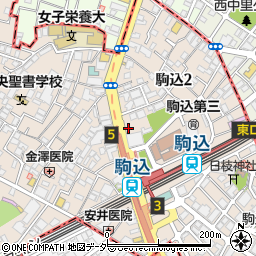 駒込デンタルオフィス周辺の地図