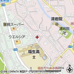 東京都福生市福生496-18周辺の地図
