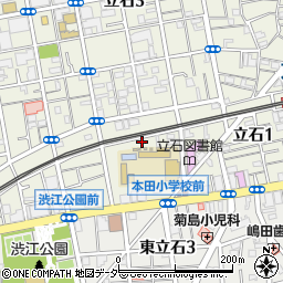 東京都教職員組合葛飾支部周辺の地図