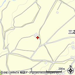 山梨県韮崎市穂坂町三之蔵2855周辺の地図