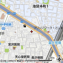 東京都豊島区池袋1丁目16-4周辺の地図