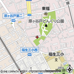 東京都福生市福生196周辺の地図