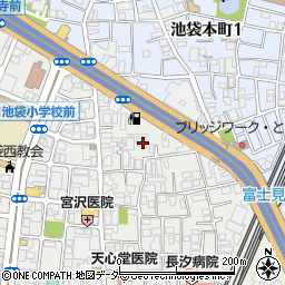 東京都豊島区池袋1丁目16-6周辺の地図