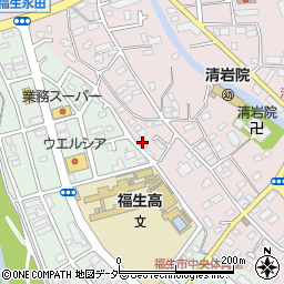 東京都福生市福生498周辺の地図