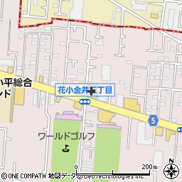 日産東京販売小平花小金井店周辺の地図