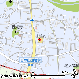 キングドライ株式会社　オザム日の出店周辺の地図