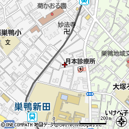 東京都豊島区西巣鴨2丁目5-6周辺の地図