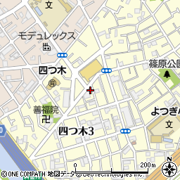 東京都葛飾区四つ木3丁目6-8周辺の地図