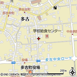 千葉県香取郡多古町多古455周辺の地図