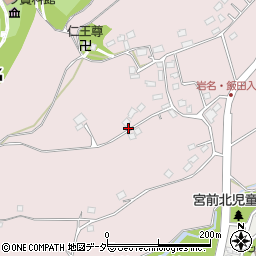 千葉県佐倉市岩名624周辺の地図