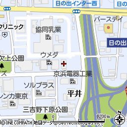 名糖運輸多摩営業所周辺の地図