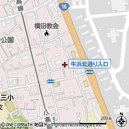 東京都福生市福生2406周辺の地図