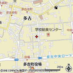 千葉県香取郡多古町多古456周辺の地図