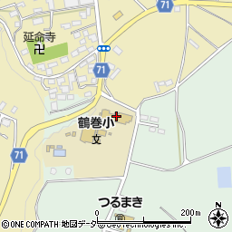 旭市立鶴巻小学校周辺の地図