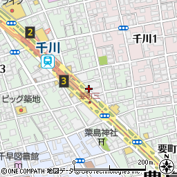 東京都豊島区要町3丁目36周辺の地図