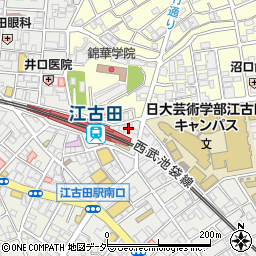 みずほ銀行江古田支店 ＡＴＭ周辺の地図