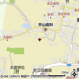 千葉県香取郡多古町多古2632-1周辺の地図