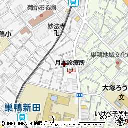 東京都豊島区西巣鴨2丁目5-4周辺の地図