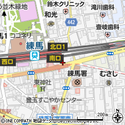 みずほ銀行練馬駅前 ＡＴＭ周辺の地図