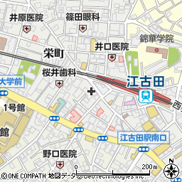 台湾屋台村周辺の地図