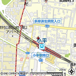 中華の台所 香港屋 小平店周辺の地図