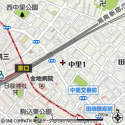 山下クリーニング店周辺の地図