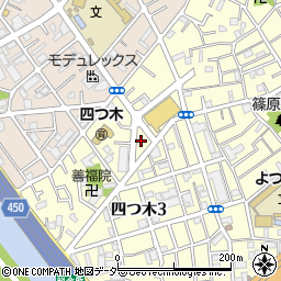東京都葛飾区四つ木3丁目5-24周辺の地図
