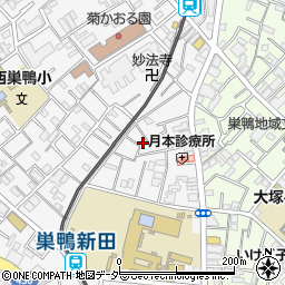 東京都豊島区西巣鴨2丁目5-12周辺の地図