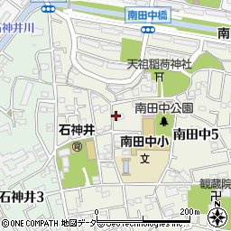 東京都練馬区南田中5丁目周辺の地図