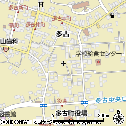 千葉県香取郡多古町多古459周辺の地図