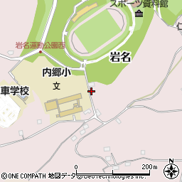 千葉県佐倉市岩名850周辺の地図