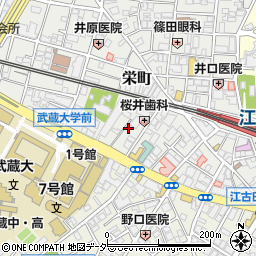 東京都練馬区栄町9周辺の地図