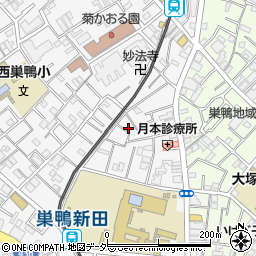 東京都豊島区西巣鴨2丁目5-9周辺の地図