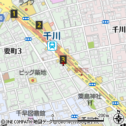 みずほ銀行千川駅前 ＡＴＭ周辺の地図