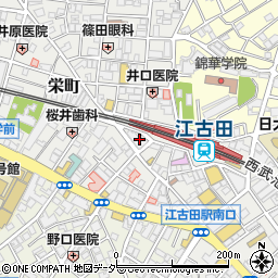 東京都練馬区栄町5-1周辺の地図